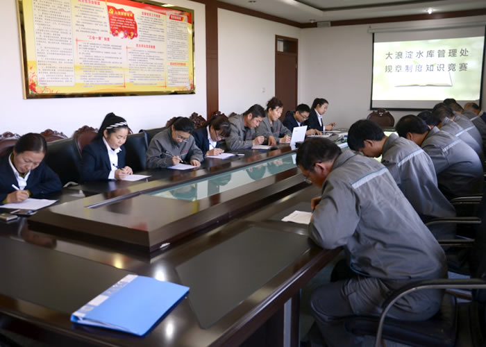 以賽促學 從嚴落實規(guī)章制度